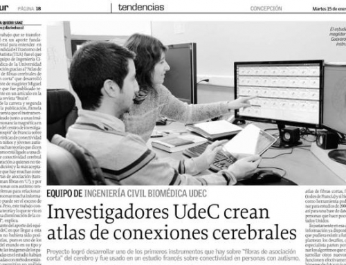 Noticia en Diario El Sur sobre estudio de conexiones cerebrales